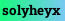 solyheyx
